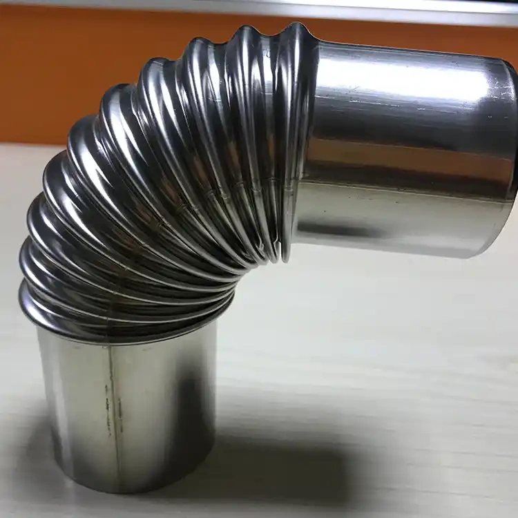 stainless 90 degree elbow hose