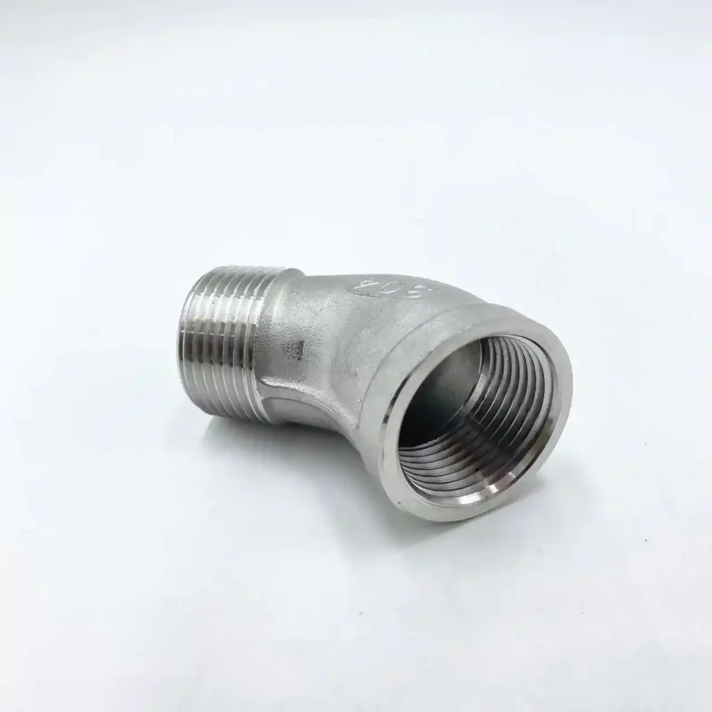 stainless steel 45 degree street elbow