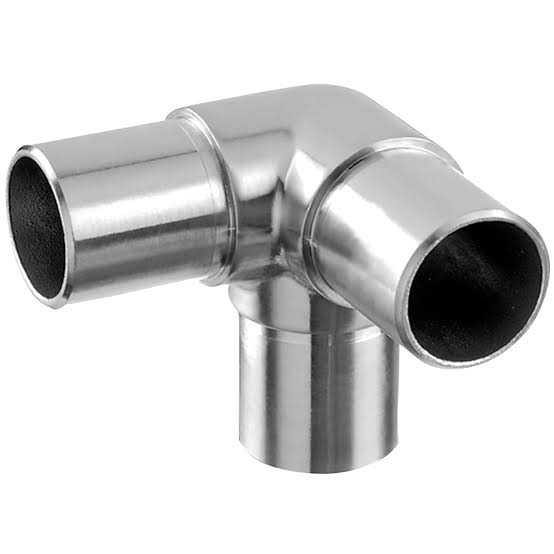 stainless steel 3 way elbow for frame corner joints