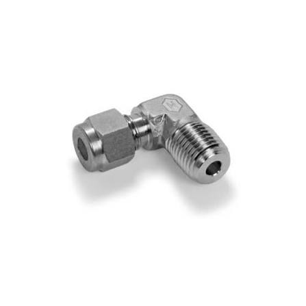 stainless steel male elbow for tube to port connections
